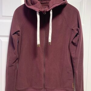 Roots Burgundy Hoodie